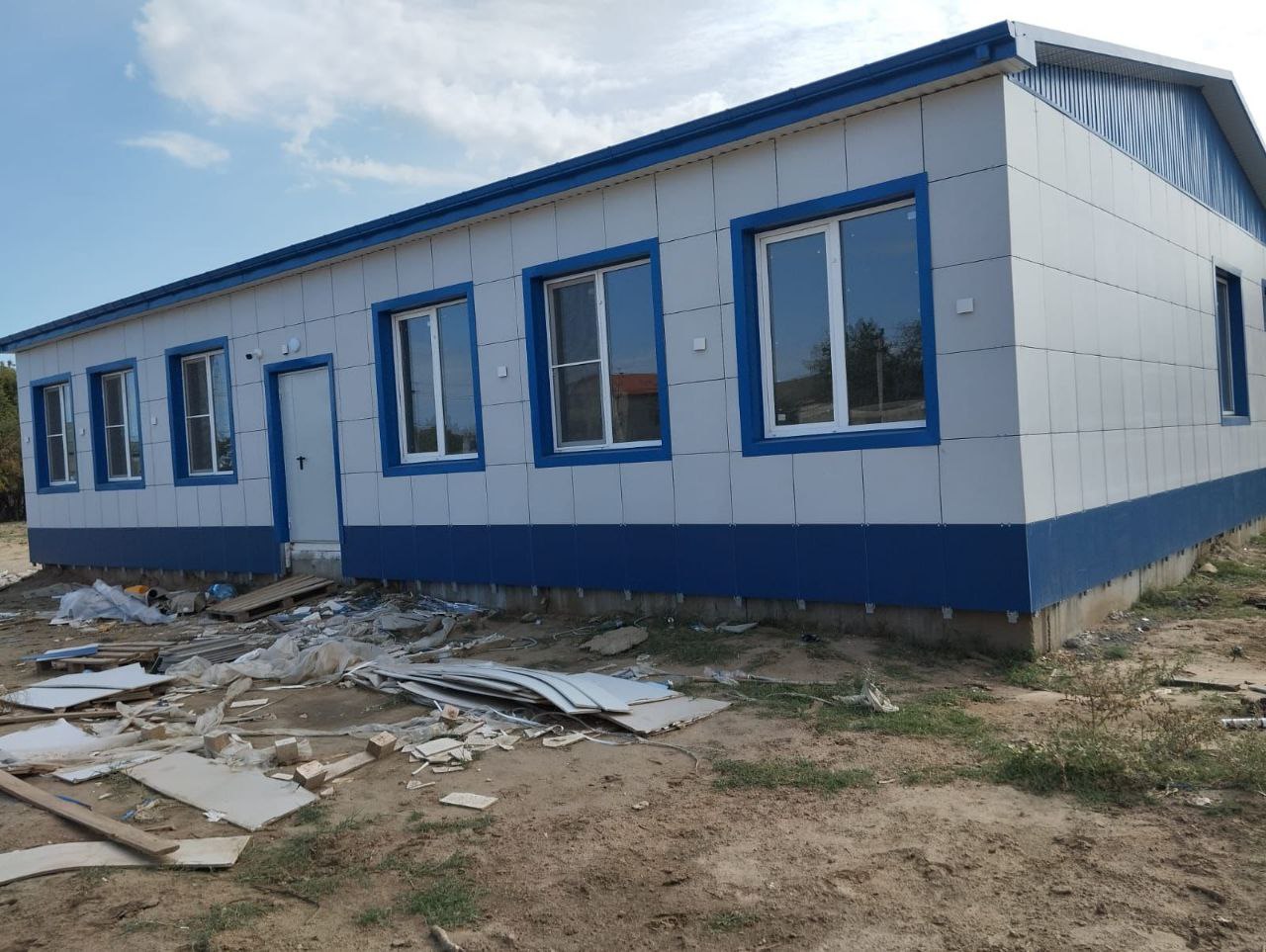 Специалисты Минздрава Дагестана проинспектировали ход строительства новой врачебной амбулатории селения  Новогагатли